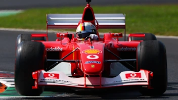 Vettel reflects on driving Schumacher's 2002 Ferrari