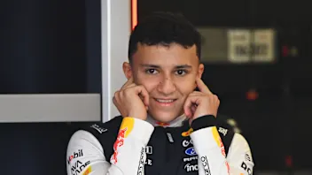 Hadjar encouraged by first day back in his upgraded Red Bull