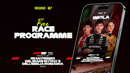 Emilia-Romagna Grand Prix  - 在此处阅读全新的数字竞赛计划