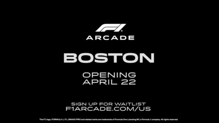 参加我们的抽奖活动，有机会赢取 F1 Arcade 波士顿海港 VIP 发布会门票