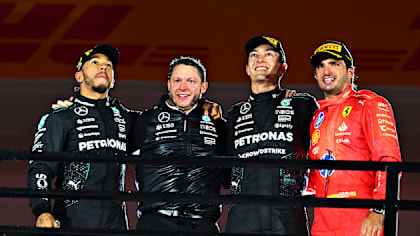 事实与统计：梅赛德斯以一比二名列第 60 名，维斯塔潘成为 F1 第六位四冠王