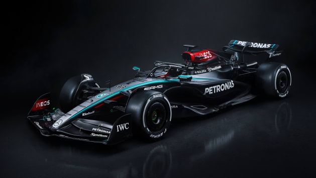 第一眼：梅赛德斯在银石赛道试车前推出 2024 年 F1 赛车