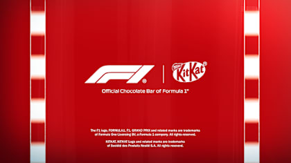 一级方程式赛车欢迎 KitKat 成为官方巧克力棒合作伙伴