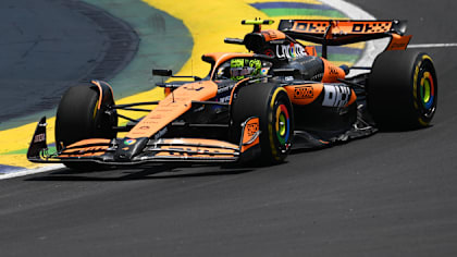 FP1：诺里斯在圣保罗大奖赛唯一练习赛中领先拉塞尔和替补贝尔曼