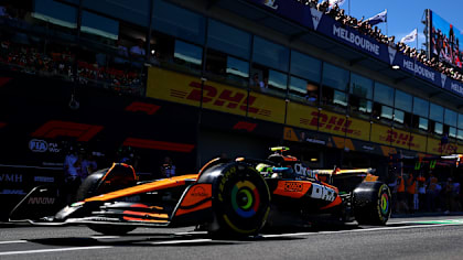 FP1：诺里斯在澳大利亚的2025年首次练习会议上，贝尔曼崩溃了