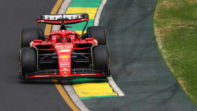 FP3：勒克莱尔在澳大利亚超接近的决赛练习中领先维斯塔潘和塞恩斯