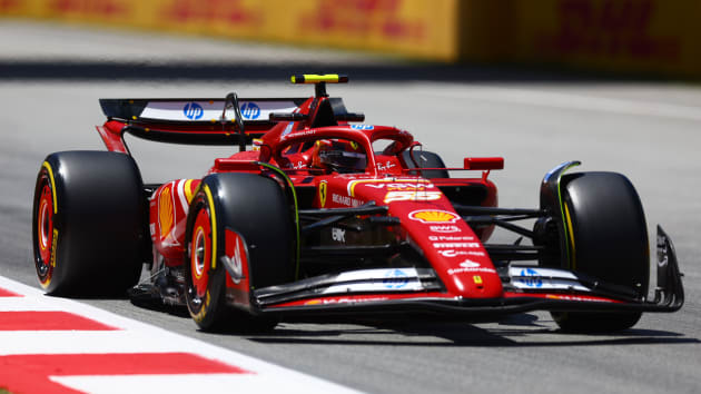 FP3：塞恩斯在巴塞罗那超接近的决赛练习中领先诺里斯和勒克莱尔