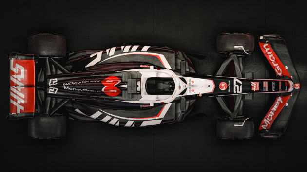 画廊：哈斯 2024 年 F1 赛季新涂装的各个角度