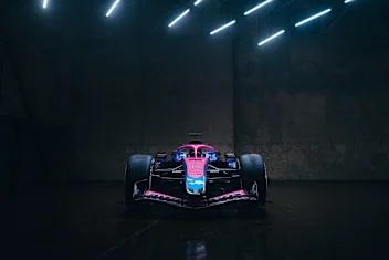 查看 Alpine 2026 F1 赛车的各个角度