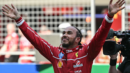 汉密尔顿（Hamilton）的冲刺（Sprint）胜利，在维斯塔彭（Verstappen）和皮亚斯特里