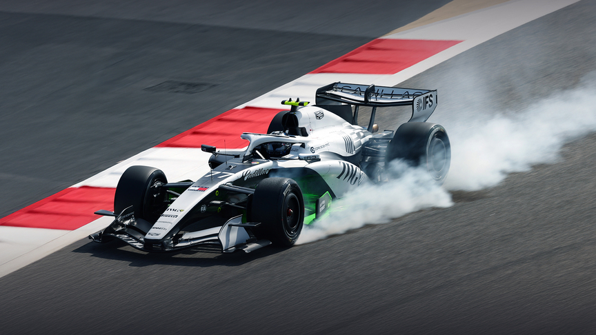 观看第一次巴林测试第一天的动作