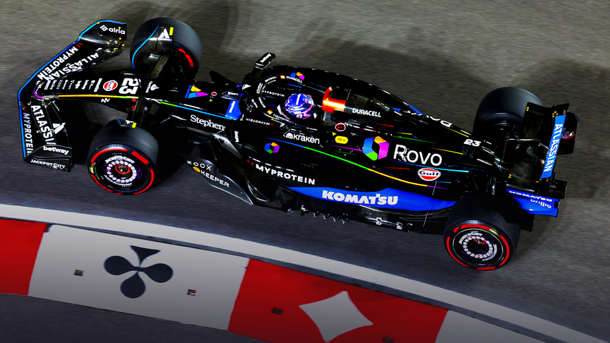 勒克莱尔速度最快，观看拉斯维加斯 FP1 精彩集锦