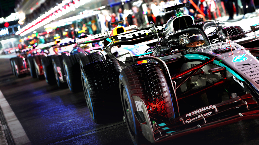 观看诺里斯夺得维加斯杆位的排位赛精彩片段