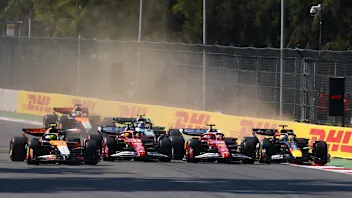 观看诺里斯赢得墨西哥城大奖赛的比赛