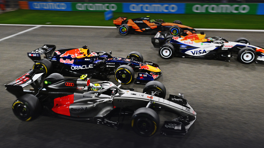 观看第二次巴林测试第三天的比赛