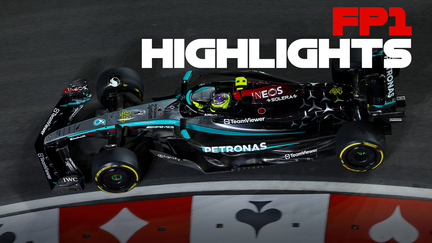 亮点：汉密尔顿和拉塞尔在拉斯维加斯大奖赛的 FP1 比赛中领先诺里斯