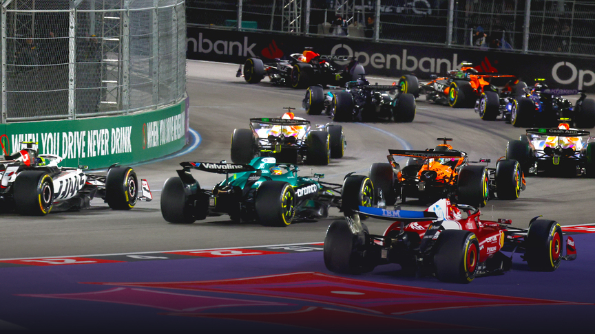 重温维斯塔潘在拉斯维加斯获胜的精彩瞬间