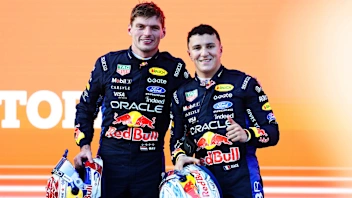 How the faster Hadjar helped Verstappen to second place in Baku