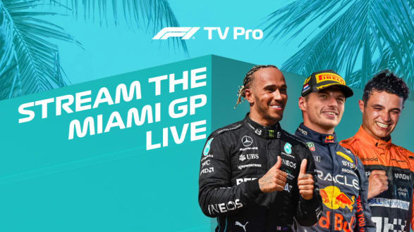 如何在 F1 TV Pro 上直播 2024 年迈阿密一级方程式大奖赛