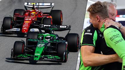 赫尔肯贝格（Hulkenberg）的法拉利（Ferrari