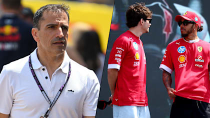 马克·吉恩（Marc Gene）称法拉利（Ferrari）的汉密尔顿（Hamilton）/勒克莱克（Leclerc