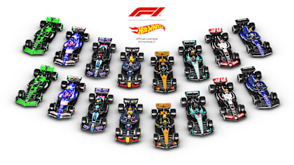 全新 Hot Wheels 系列亮相，包含多支 F1 车队的赛车