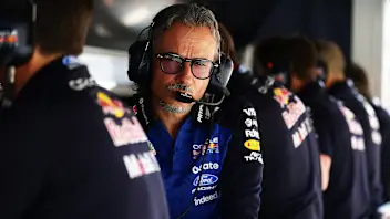 Mekies explains decision to ask Verstappen to give back places