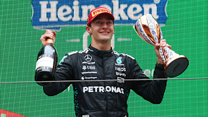罗素（Russell）在中国GP领奖台结束后对“我在F1中最好的周末之一”感到高兴