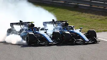Sainz accepts blame for unfortunate contact with Albon
