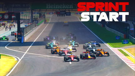 Sprint Start：观看汉密尔顿和Verstappen Duel进入中国冲刺的开场圈