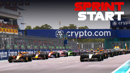 Sprint Start：观看迈阿密冲刺的雨水开口圈