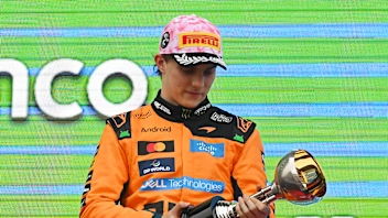 皮亚斯特里对日本领奖台苦乐参半的反应