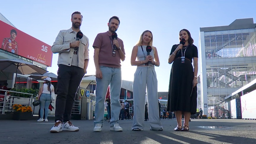 观看墨西哥城大奖赛前的周末热身赛