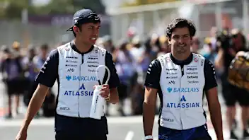 Sainz and Albon evaluate Williams’ Baku upgrades
